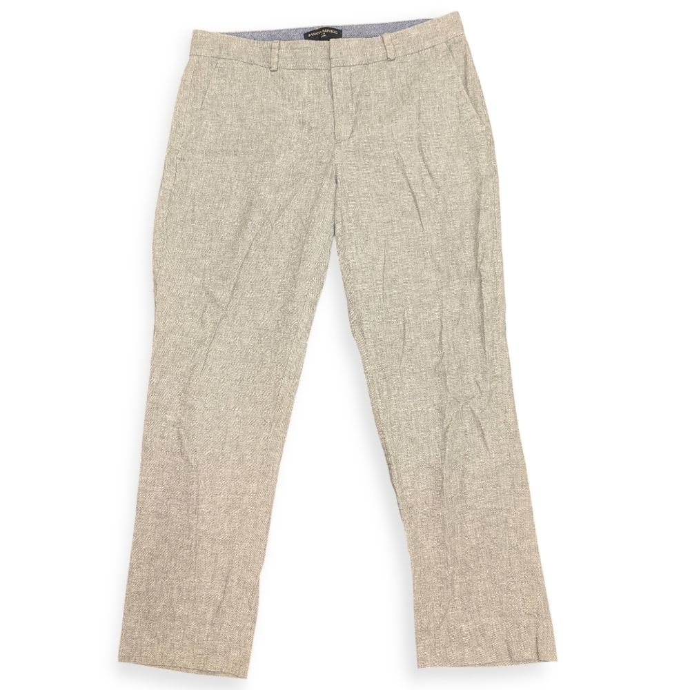 Banana Republic women's linen blend trousers Workwear Office Women's size 4